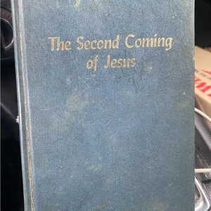 The Second Coming of Jesus Coffee Table Book - Blue